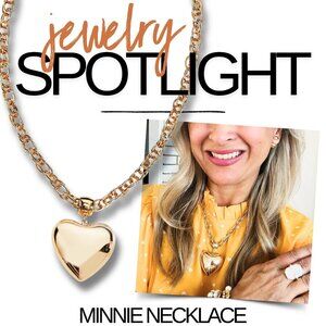 Park Lane Minnie Removable Heart Pendant Necklace